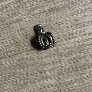 Jewel Kade Silver Crown Keepsake Charm